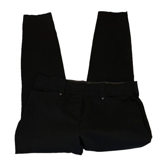 Maurices Women's Trouser Black Pull On Skinny Ankle Pants Size Small Short - Picture 2 of 7